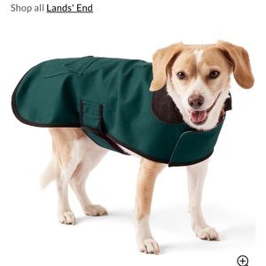 Lands’ End Dog Barn Coat Size Small